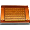 AP87HDA HEAVY DUTY JUMBO AMBER 10 30V ALUMINIUM 50 LED'S