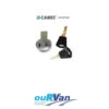 CARAVAN ACCESS DOOR LOCK CAMEC 008231 WITH KEYS 16MM SLIDING TONGUE RETRO STYLE