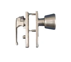 CAMEC 008244 SCREEN DOOR LOCK - TULIP SILVER - CAMPER TRAILER SHOWER CARAVAN