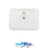 ACCESS HATCH 270X370 & LOCK-WHITE 205MM X 305MM - 016595
