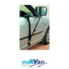 CAMEC HEAVY DUTY DOOR TOWING MIRRORS RATCHET STRAP TYPE 034194 CARAVAN CAMPER