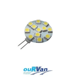 LED 12PCS SMD G4 IN COOL WHITE BACK PIN