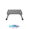 CAMEC ALUMINIUM PORTABLE STEP FOLDING FOLD UP CARAVAN RV CAMPING NON SLIP 041599