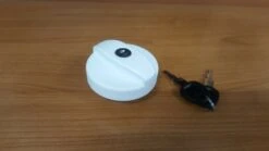CARAVAN LOCKABLE WATER FILLER WITH CAP WITH KEYS WHITE 25MM HOSE 800-00900 COAST -RV Accessories Store 112590919056 4