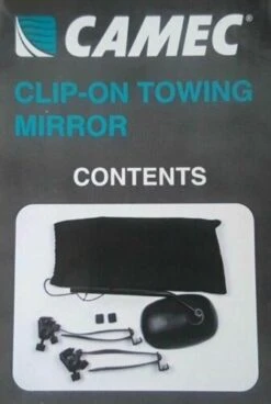PAIR OF CAMEC CLIP ON CARAVAN TOWING MIRRORS REGULAR GLASS UNIVERSAL 040657 -RV Accessories Store 12 1bcc961e 500f 40b8 8e5a 031efa085b91
