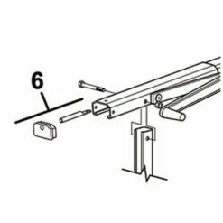 CAREFREE AWNING CENTRE GROUND SUPPORT RAFTER PIN KIT R00457 JAYCO 200-34150 -RV Accessories Store 12 2062d64d 54cd 4dbc a9f8 b598319b6546