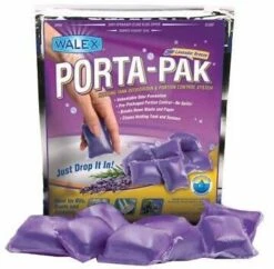 4 X WALEX PORTA-PAK DROP IN 15 SACHET CARAVAN LAVENDER TOILET CHEMICAL 042688 -RV Accessories Store 12 22afb674 8c14 4ef5 be9d 532384b21f7a