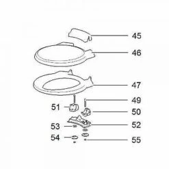 THETFORD 93412-62 TOILET SEAT AND COVER SUIT THETFORD C250 C260 C263 CARAVAN RV -RV Accessories Store 12 57acd875 2b41 4760 8939 a67f4e499cc5