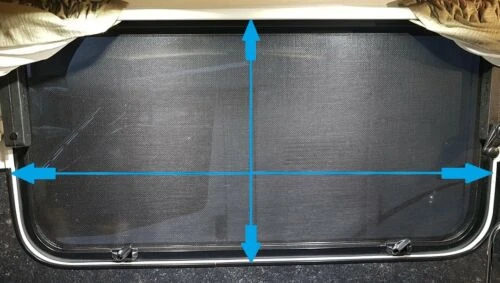 CARAVAN WINDOW FLYSCREEN SUIT OPENING SIZE 280MM X 1524MM CAMEC WIND OUT 010241 4 CARAVAN WINDOW FLYSCREEN SUIT OPENING SIZE 280MM X 1524MM CAMEC WIND OUT 010241 - Image 4