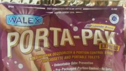 4 X WALEX PORTA-PAK DROP IN 15 SACHET CARAVAN LAVENDER TOILET CHEMICAL 042688 -RV Accessories Store 12 7b59f060 0298 4c61 9379 965a93a626f7