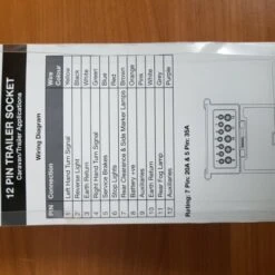 12 PIN TRAILER SOCKET FLAT SUIT 4X4 4WD CARAVAN TRAILER JAYCO NEW AGE -RV Accessories Store 12 bca1d1d0 bde1 4685 9b9e 3f4d6625efae