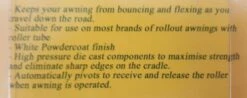 AUSSIE TRAVELLER ATRV TRAVELLING AWNING SUPPORT CRADLE MODEL WHITE MMIX 2700000000000 -RV Accessories Store 12 c724e62e 980b 4a24 89ef a0fc7bdd884a