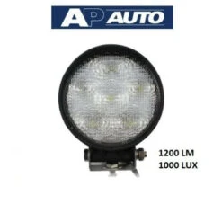 AP14190 LED ROUND REVERSE WORK LIGHT 1200LM CARAVAN TRUCK TRAILER 4X4 RV