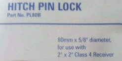 ARK PL80B HITCH PIN LOCK TOW BAR LOCK TRAILER SECURITY 2 KEYS -RV Accessories Store 12 d3aa3f41 a30a 4692 965e 5544815a43a2