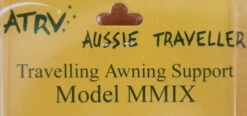 AUSSIE TRAVELLER ATRV TRAVELLING AWNING SUPPORT CRADLE MODEL WHITE MMIX 2700000000000 -RV Accessories Store 12 e7d5baa7 6803 4933 8942 059464271274