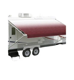 CAREFREE 15FT BURGUNDY SHADE FADE ROLL OUT AWNING (NO ARMS). FF156A00 200-36550