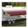 CAREFREE 11FT BURGUNDY SHADE FADE ROLL OUT AWNING (NO ARMS). FF116A00HM