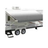 CAREFREE 10FT SILVER SHALE FADE ROLL OUT AWNING (NO ARMS). FF106D00HM 200-36700