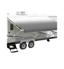 CAREFREE 14FT SILVER SHALE FADE ROLL OUT AWNING (NO ARMS). FF146D00HM 200-36740