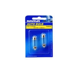 Narva 12V 5W 11x36 Fest Bl Pk 2