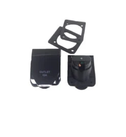 POWER OUTLET SOCKET 10A IN BLACK .OL10/ B -RV Accessories Store 500 09006 POWEROUTLETSOCKET10AINBLACK 02