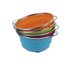 Companion POP UP SILICONE COLANDER 526200 -RV Accessories Store 526200 POPUPSILICONECOLANDER03multi