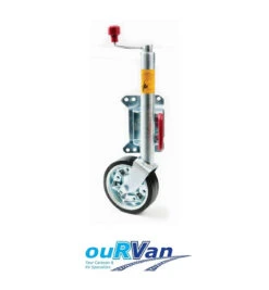 AL-KO JW200SL - J/WHEEL 200 WITH 3 BOLT SWIVEL BRACKET (Replaces 628200) 628200XP3