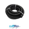 BLACK 10M X 27MM SULLAGE WASTE HOSE ROLL 800-01334 CARAVAN CAMPER MOTORHOME RV