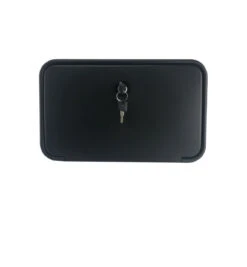 EXTERNAL SHOWER BOX WATER MARKED. BLACK 800-05900