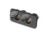 NARVA HEAVY DUTY TWIN ACCESSORY SOCKET 81027BL