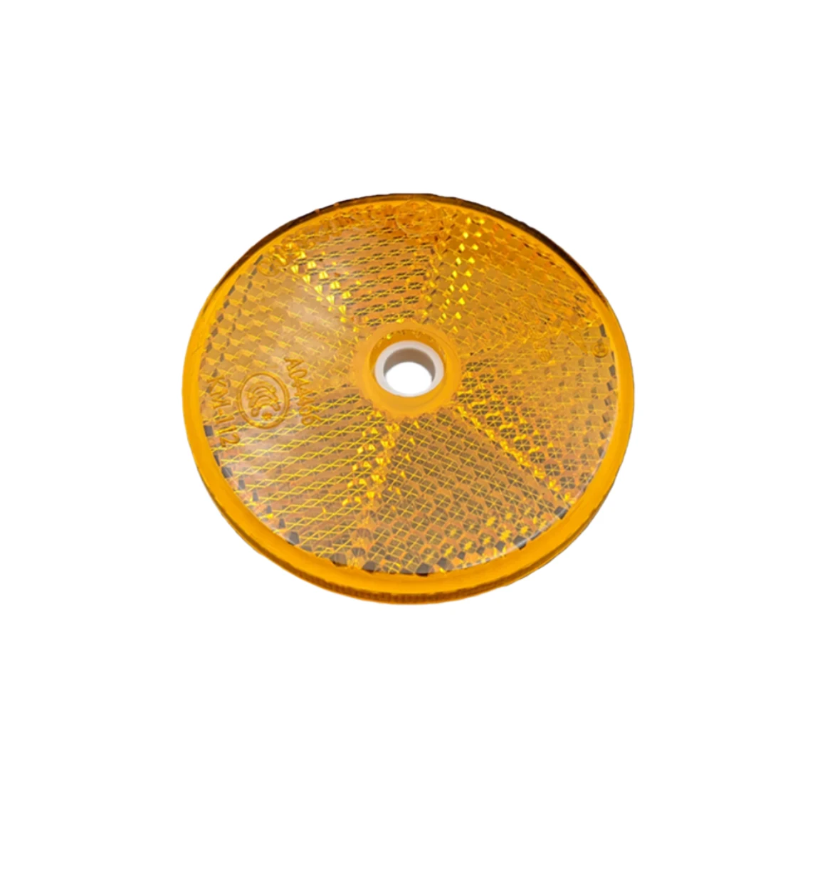 1 X 84011 EQUIVALENT 60mm DIAMETER AMBER SELF ADHESIVE REFLECTOR 1 1 X 84011 EQUIVALENT 60mm DIAMETER AMBER SELF ADHESIVE REFLECTOR