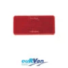 NARVA 94MM X 44MM RED SELF ADHESIVE REFLECTOR 84052BL