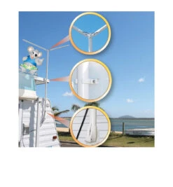 FOLDAWAY COMPACT TV ANTENNA / AERIAL FOR CARAVAN, CAMPER TRAILER 900-02350 FAFASA -RV Accessories Store 900 02350 FoldawayCompactTVAntenna.Aerial03