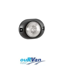 9-33 VOLT L.E.D FRONT END OUTLINE MARKER LAMP (WHITE) 93134