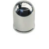 ARK TOW BALL COVER 50MM CHROME TRAILER CAR PCC50D
