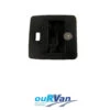 CAMPER DOOR LOCK SET BLACK (PRE 2013) C8513U