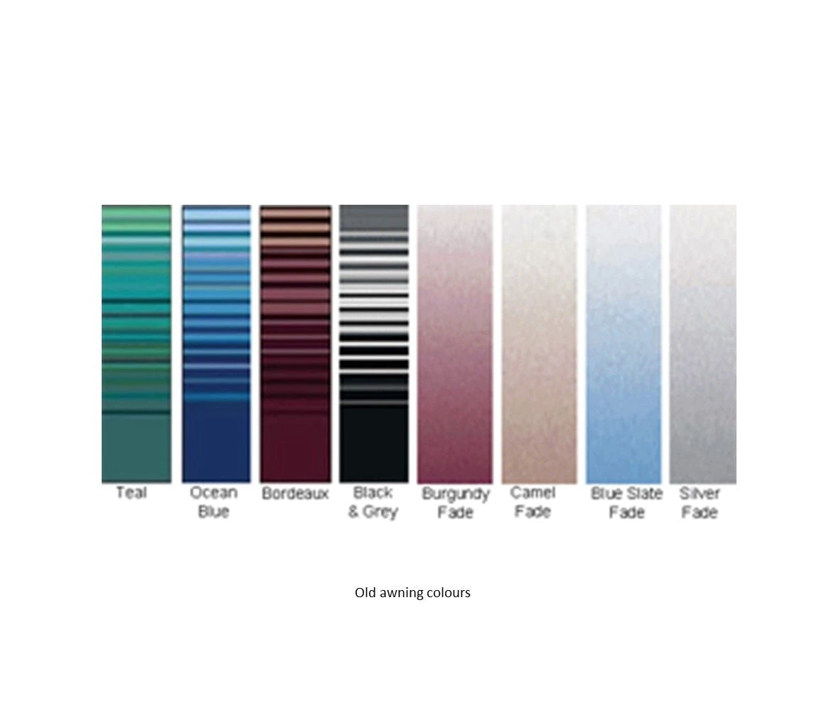 CAREFREE 11FT BURGUNDY SHADE FADE ROLL OUT AWNING (NO ARMS). FF116A00HM 4 CAREFREE 11FT BURGUNDY SHADE FADE ROLL OUT AWNING (NO ARMS). FF116A00HM - Image 4