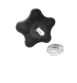 1 X CAREFREE AWNING BRACE LOCKING KNOB WITH BACKING NUT 200-34120 CARAVAN RV