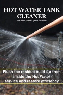 SUBURBAN HW01C HOT WATER TANK CLEANER STAND AT EASE CARAVAN HOSE HIGH PRESSURE -RV Accessories Store HW01C SUBURBANHOTWATERTANKCLEANERSTANDATEASECARAVANHOSEHIGHPRESSURE05