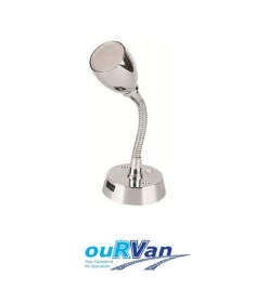 CHROME USB BED LAMP COMBO - IL-202795LED