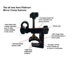 MILENCO GRAND AERO PLATINUM CARAVAN TOWING MIRROR PAIR MIL6613 -RV Accessories Store MIL6613 MilencoGrandAeroPlatinumMirror06