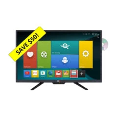 NCE 24" Smart LED LCD TV/DVD Combo 12VDC (Bluetooth)