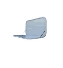 RAZOR PICNIC TABLE WHITE 450MM X 800MM CARAVAN CAMPER OUTDOOR SURFACE MOUNT PT845W