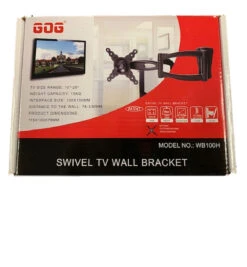 NCE SWIVEL 2 ARM TV WALL BRACKET VESA WB100H -RV Accessories Store WB100H SWIVELTVBRACKET02