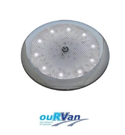 LED TOUCH LAMP SLIMLINE 144 SMD12V WITH NIGHT LIGHT 205MM